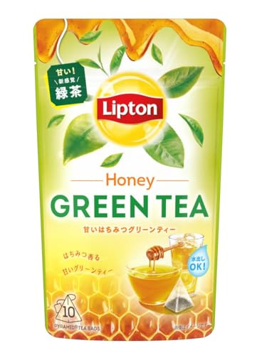 リプトン グリーンティー ハニー ティーバッグ 10P×6袋,緑茶,はちみつ入りがAmazon特価
